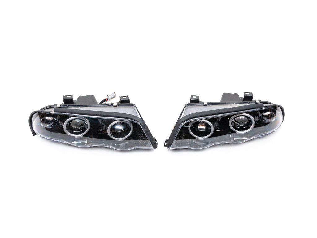 BMW 3-Series E46 1998-2001 Передні фари (оптика) 2 шт з LED елементами