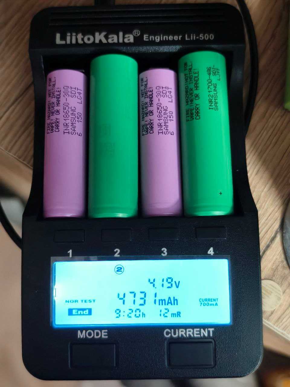 Акумулятор Samsung 21700 INR21700-48G 4800mAh - 9.6A