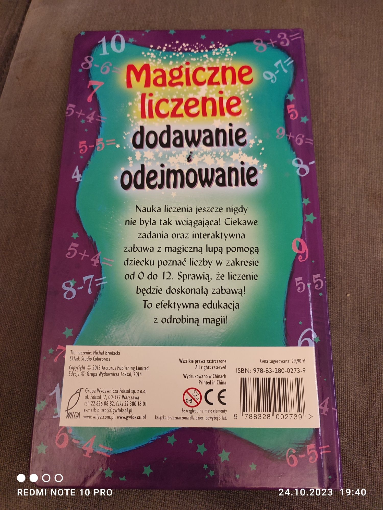 Magiczne liczenie. Dodawanie i odejmowanie. Zabawa z magiczną lupą