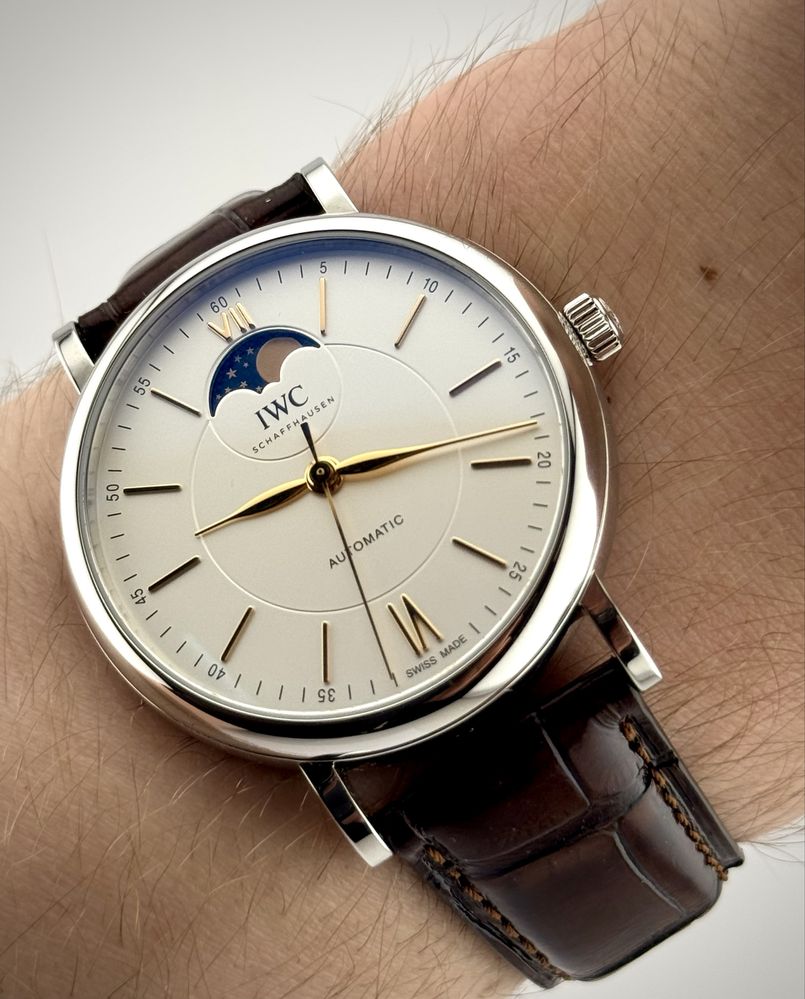 -4k WYPRZEDAŻ! FVAT FULLSET Iwc Schaffhausen Portofino ref.IW459401