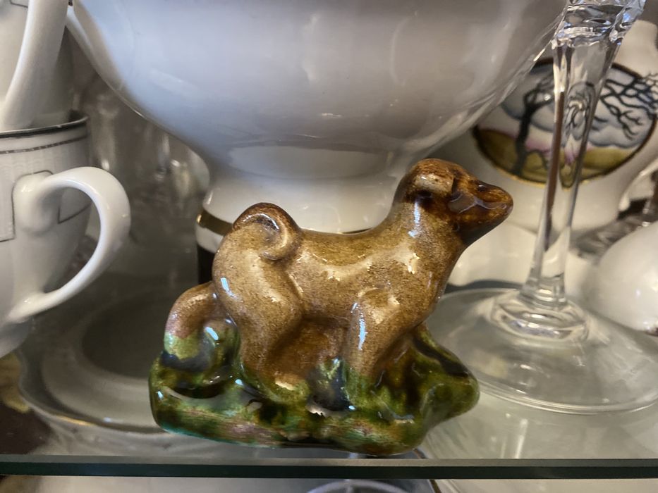 Собачка маленькая,статуэтка, фигурка, керамика