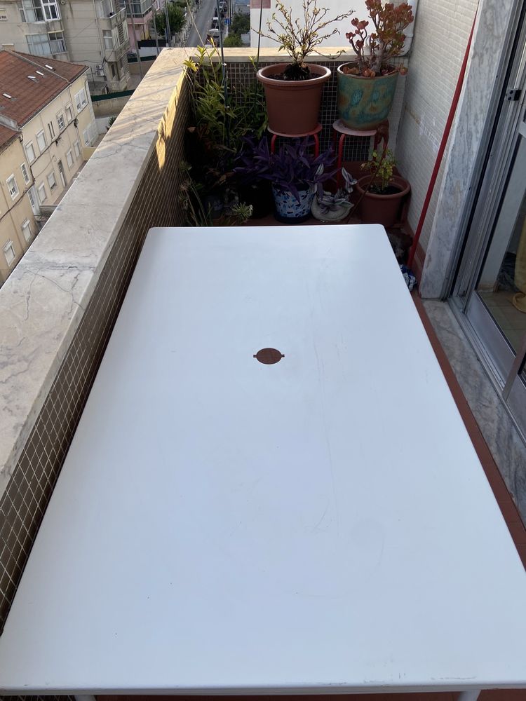Mesa de exterior dobravel ikea