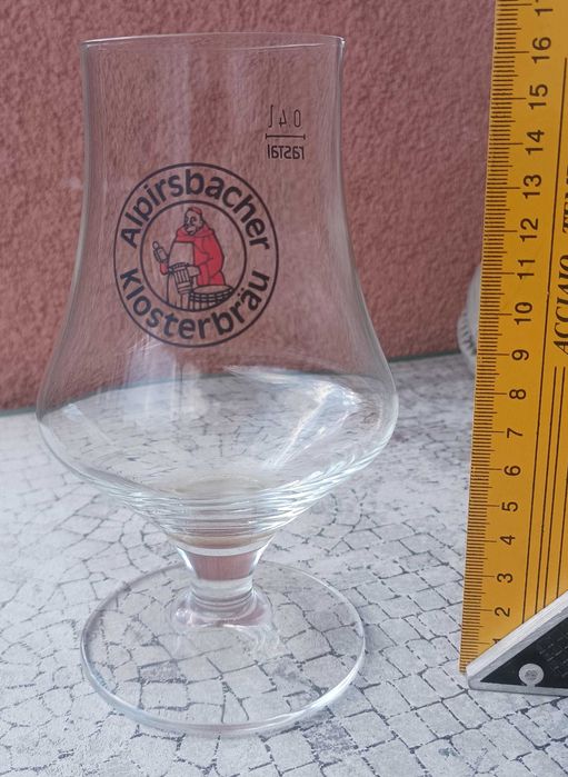 pokal szklanka kufel Alpirsbacher Klosterbrau