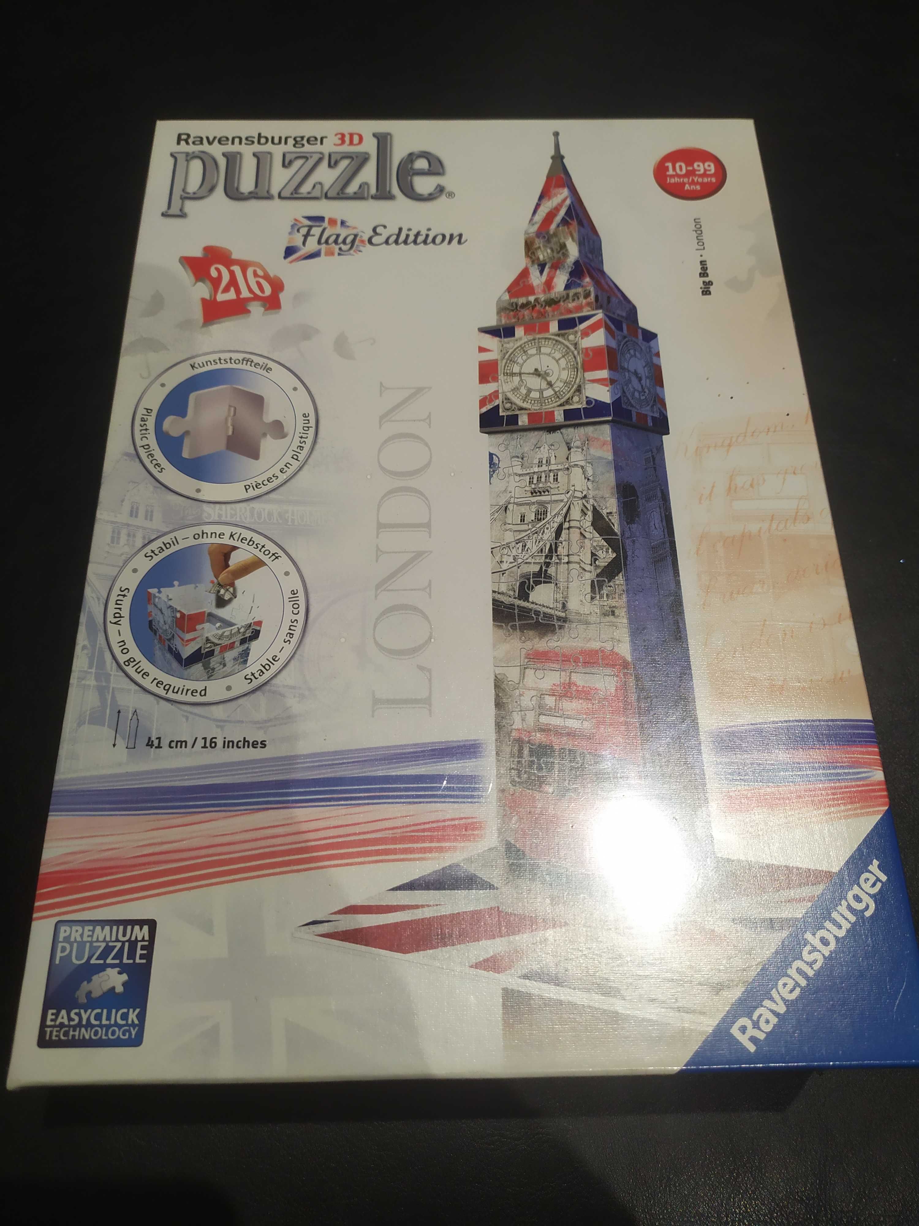 Puzzle 3 D wieża Big Ben NOWE