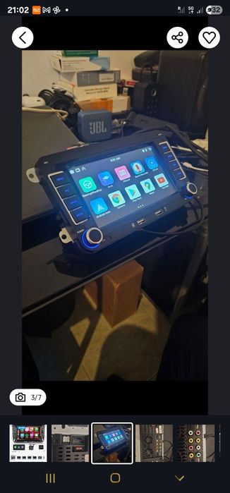Carplay android para volkswagen 5 e 6, golf, polo, Octávia, passat