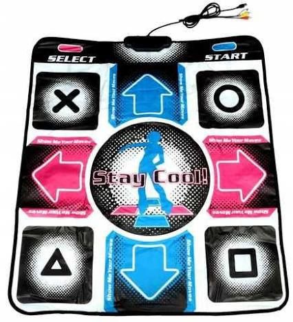 Танцевальный коврик для компьютера и телевизора DANCE MAT 95х85х0,8 см