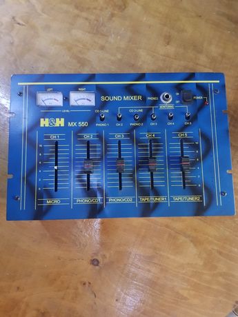 REZERWACJA Mikser Audio H&H MX550 Sound Mixer