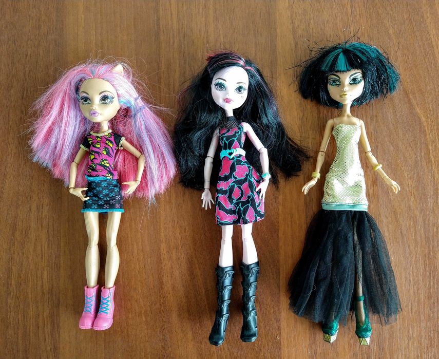 Куклы MONSTER HIGH. Оригиналы - MATTEL (Индонезия) Есть - 3 штуки.