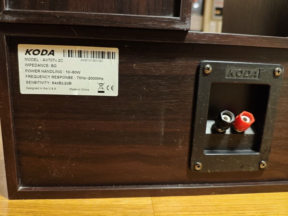 Zestaw kolumn firmy KODA