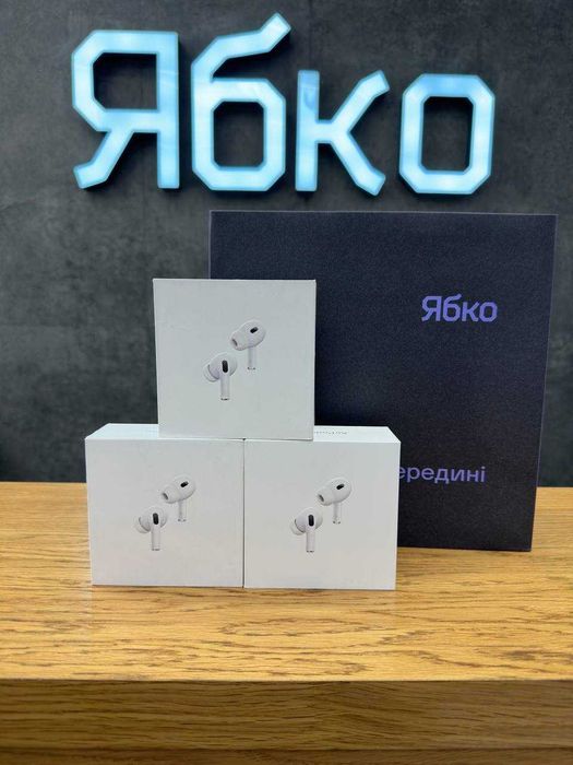 New Навушники Apple AirPods Pro 2 (MTJV3) (2023) купуй у Ябко Рів‘єра