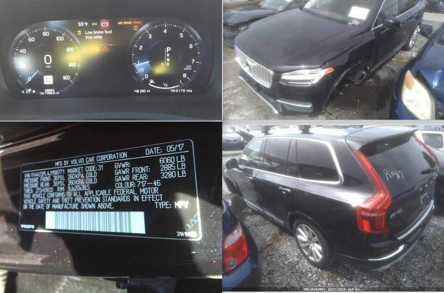 Volvo XC90 Inscription 2017 2.0 4х4