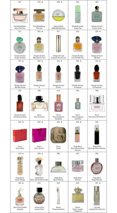Glantier perfumy 50ml damskie męskie wszystkie zapachy