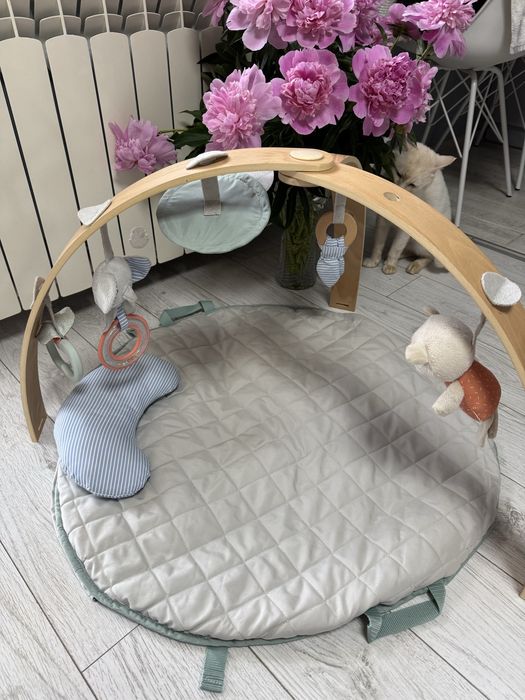 Розвиваючий двосторонній килимок Ingenuity Cozy Spot,коврик развивающи