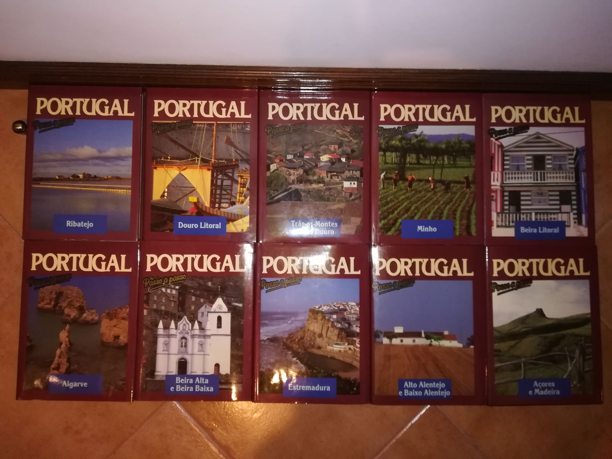 Coleção Portugal - Passo a Passo - 10 VOLUMES