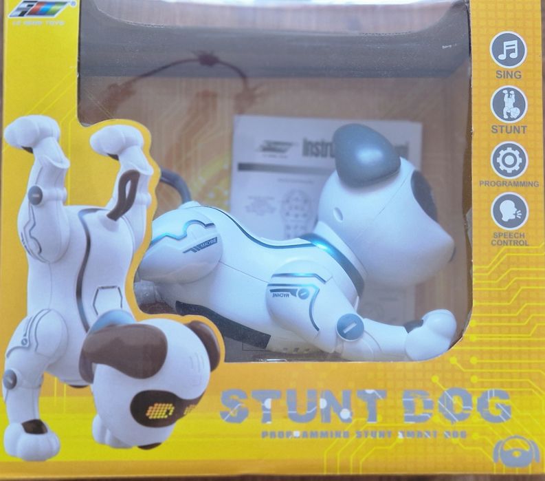 Piesek robot zdalnie sterowany na pilota j.nowy