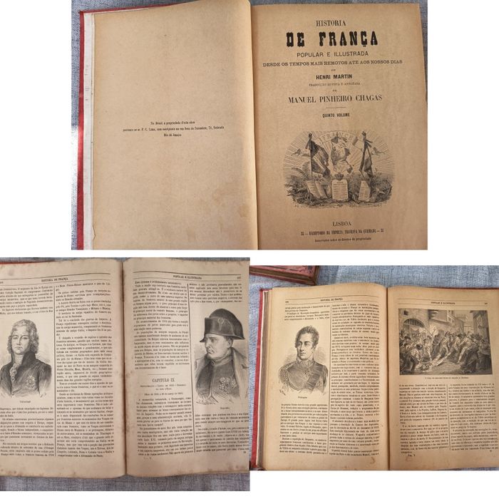 História de França - Henri Martin (7 volumes)