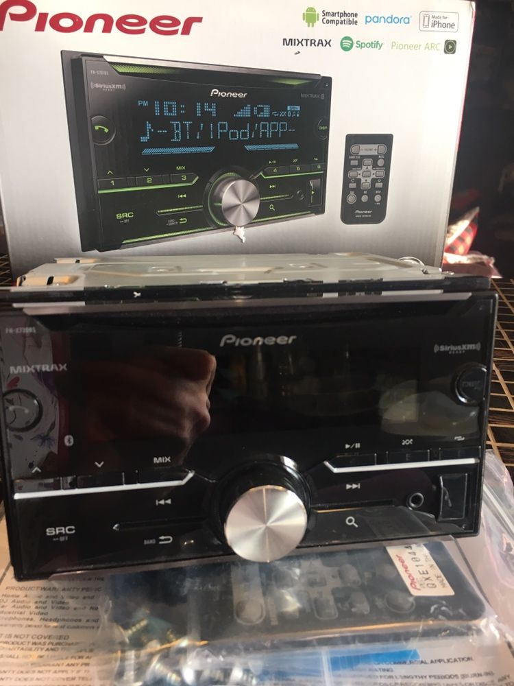 Автомагнитола Pioneer FH-X730 2DIN/CD/звук проц/Bluetooth/USB