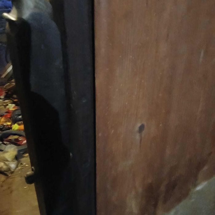 Espelho de pé antigo