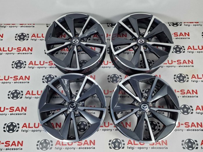 NOWE alufelgi MAZDA 19" 5x114,3: 3 5 6 CX-3 CX-30 CX-5...Grafit Poler