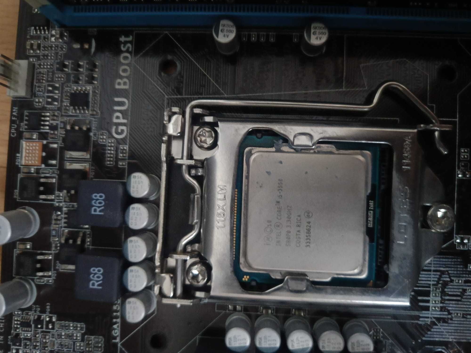 Zestaw Asus p9h61-mx Intel core i5 3550