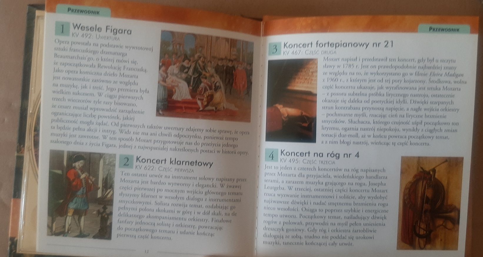 Mistrzowie muzyki klasycznej Mozart  CD