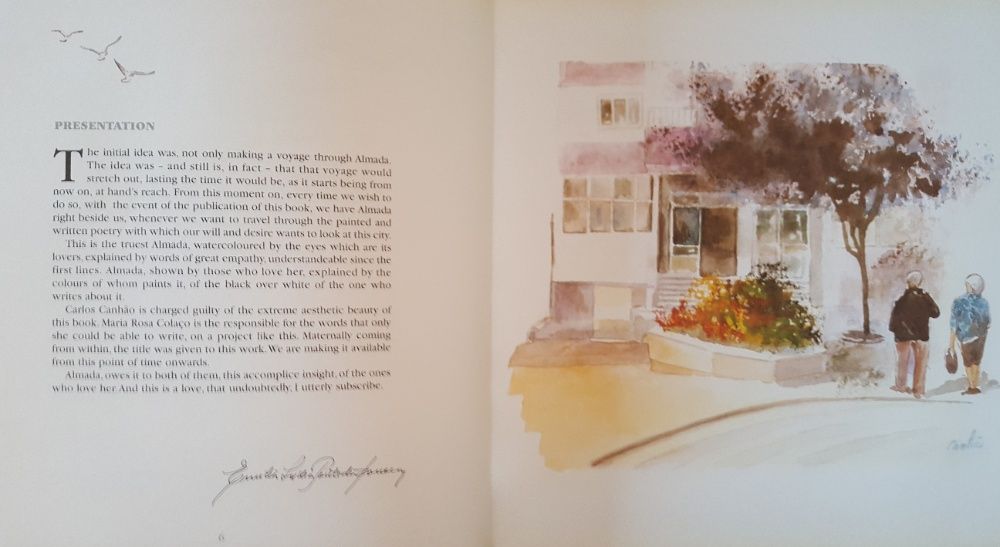 Carlos Canhão e Maria Rosa Colaço - Almada, uma gaivota no vento