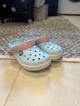 Chodaki sandałki klapki Crocs c 13 miętowe