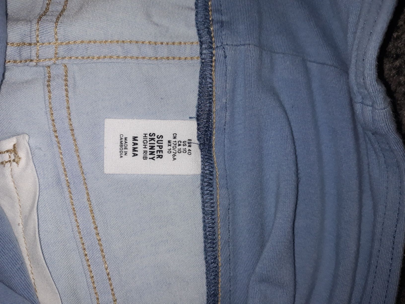 H&M Mama spodnie ciążowe 3-pack