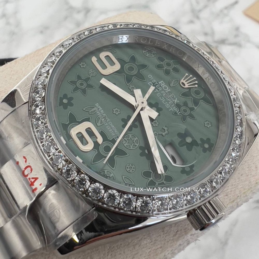 Женские часы Ролекс Rolex 36 mm Datejust Floral
