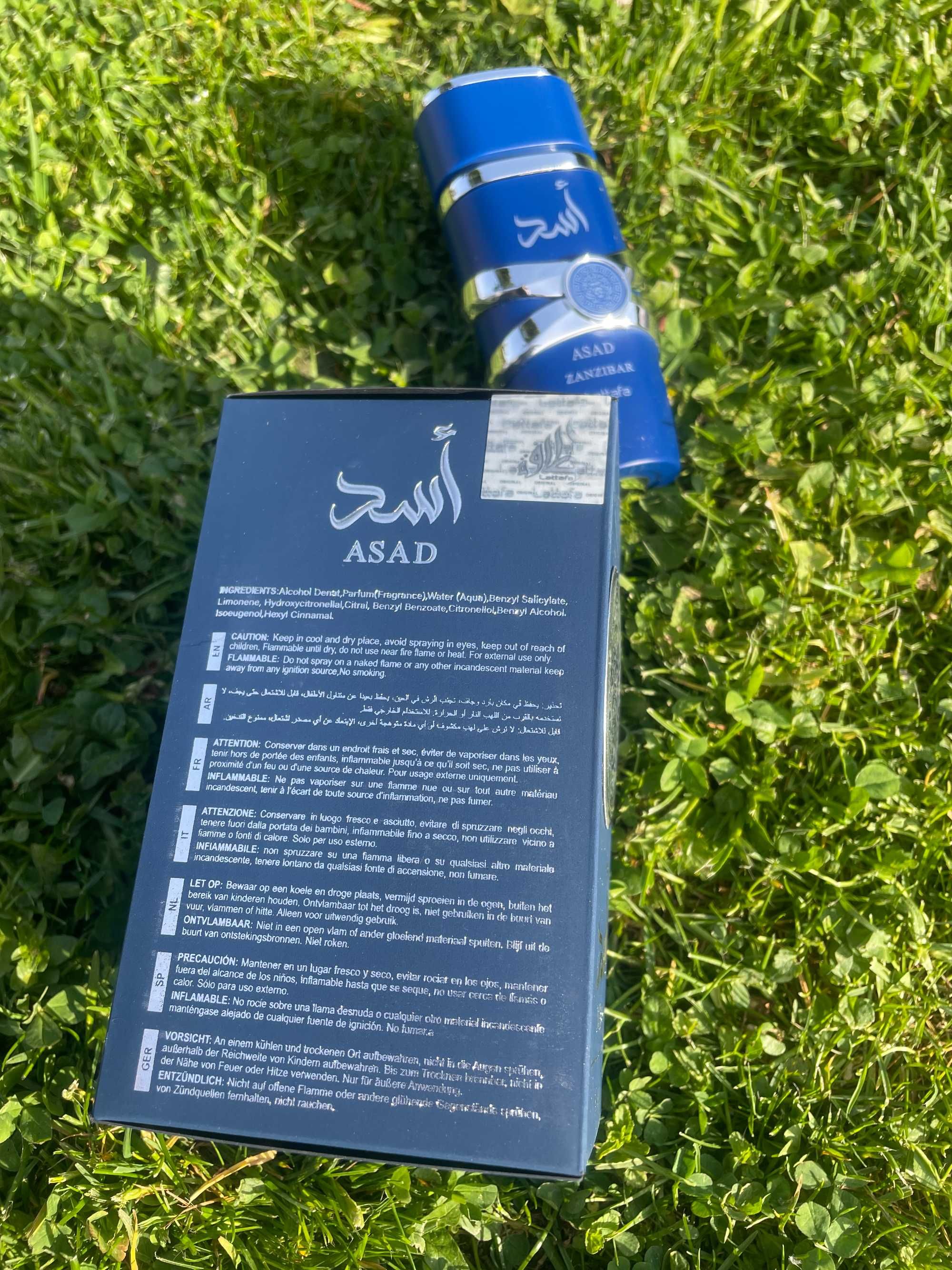 LATTAFA ASAD ZANZIBAR Perfumy arabskie męskie 100ml