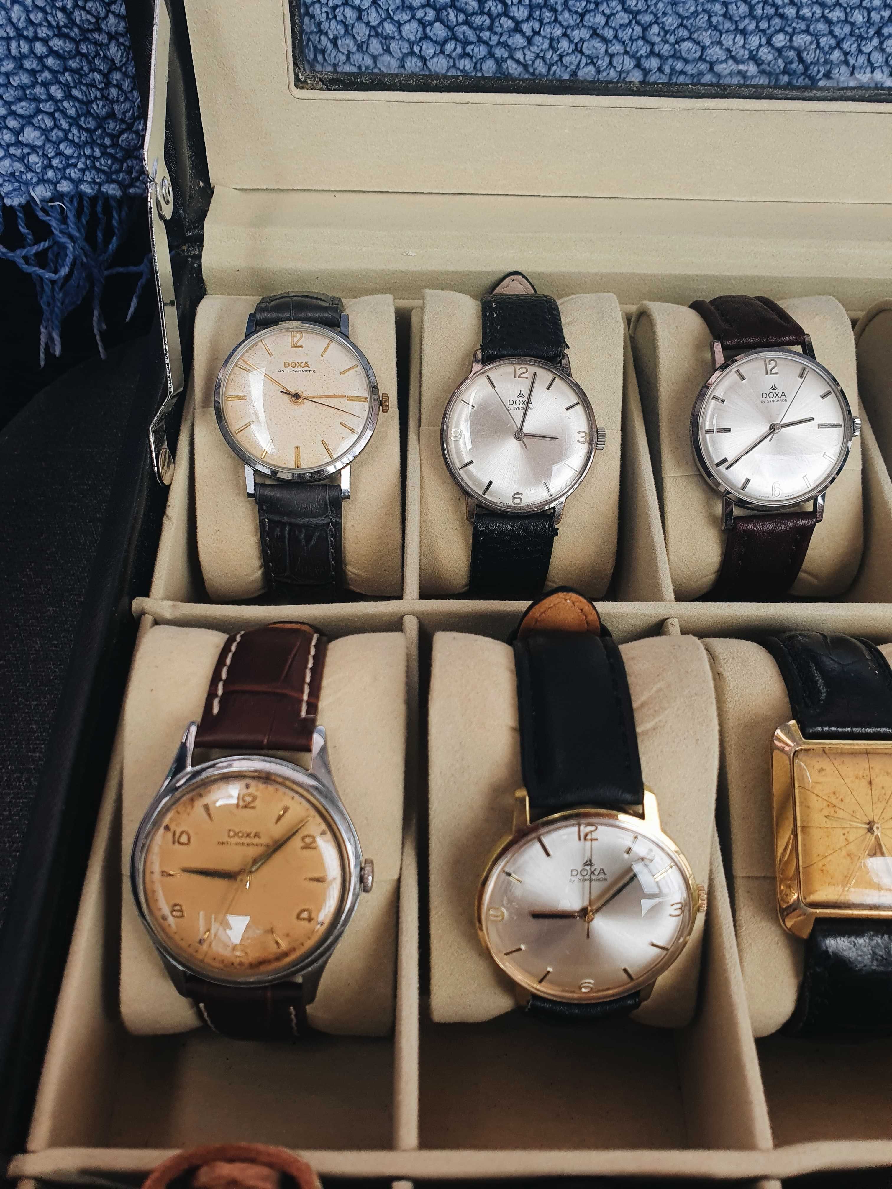 Coleção Relógios Doxa Vintage Corda Manual | Anos 50, 60 e 70