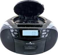 SCHWAIGER -658026- Przenośny odtwarzacz CD z kasetami i radiem | MP3 |