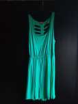 Vestido verde azulado Bershka tam. L