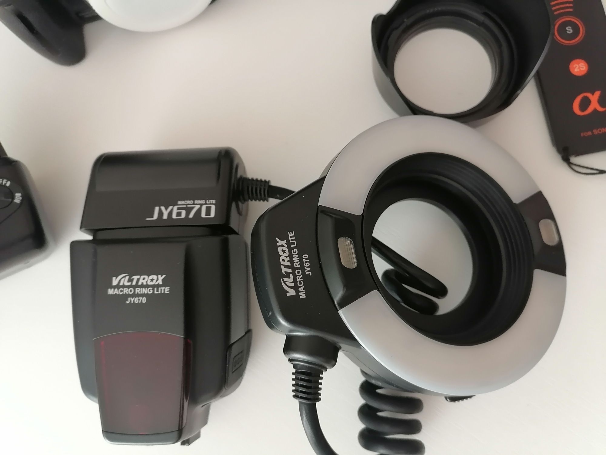 Sony alpha 550 z akcesoriami