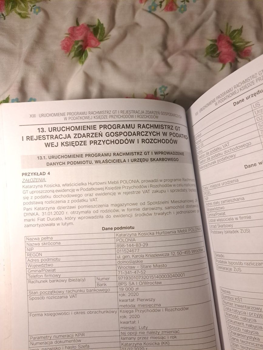 Prowadzenie ewidencji i rozliczeń podatkowych, Rachmistrz GT Eka 05