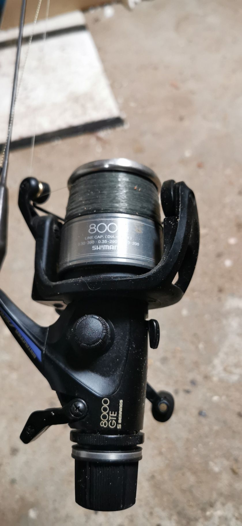 Carreto pesca Shimano 8000 GTE