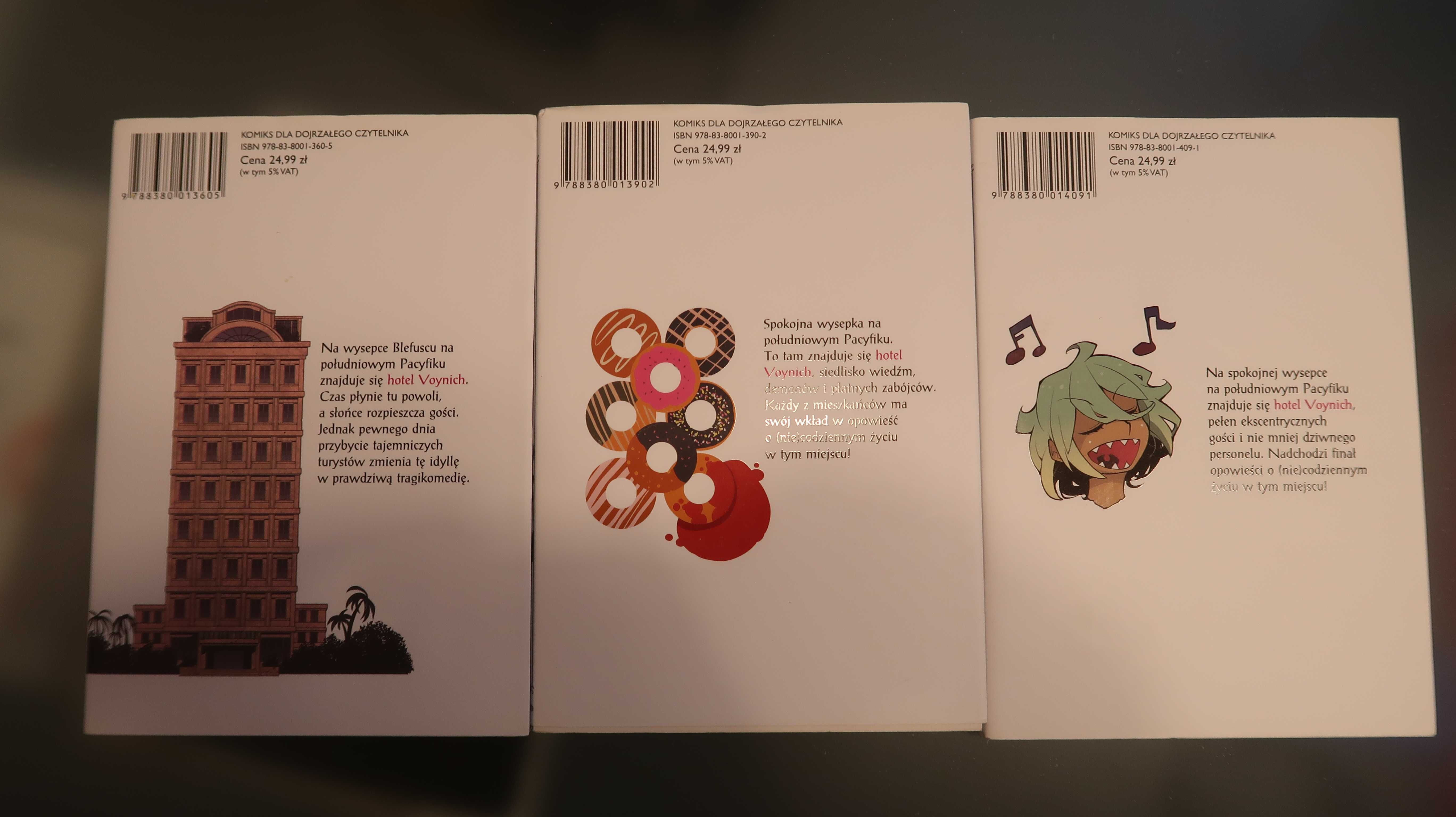 Voynich Hotel, Seiman Douman - wszystkie tomy 1-3 | stan idealny