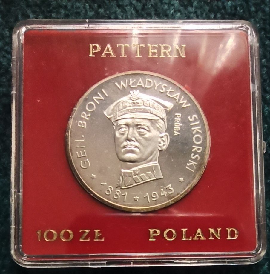 100 złotych 1981 próba Sikorski