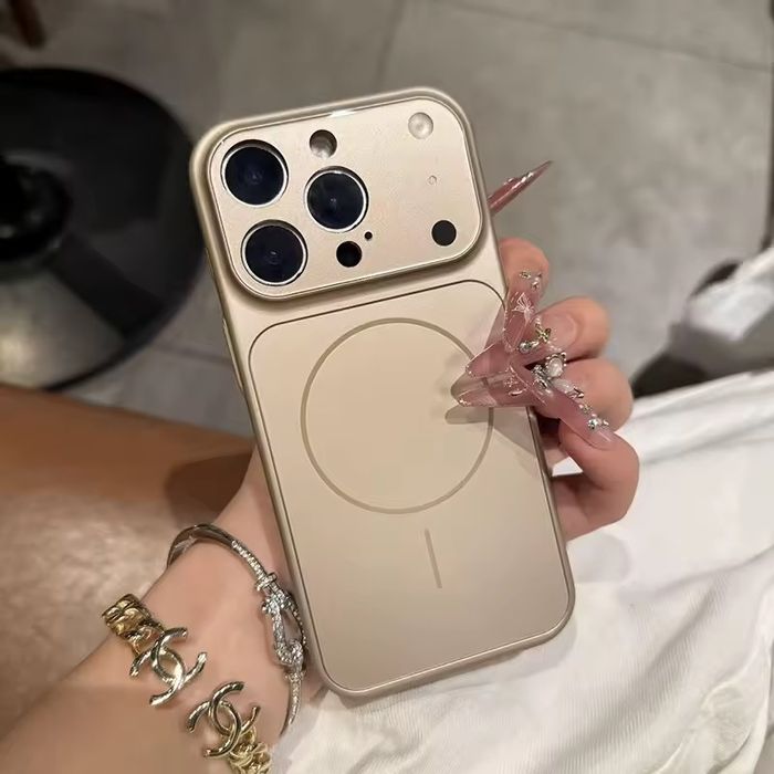 Чохол MagSafe iPhone 14 / 15 Pro Max чехол айфон про макс оранжевий