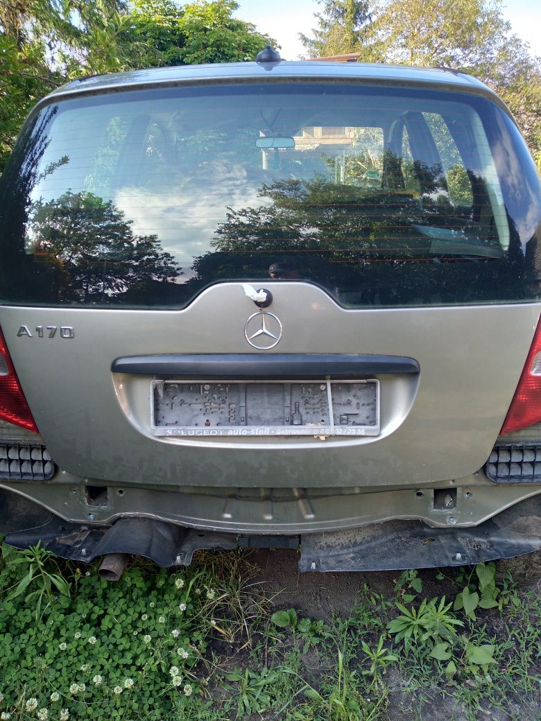 Drzwi lewe prawe przod tyl kol 748 mercedes a klasa w169  maska klapa