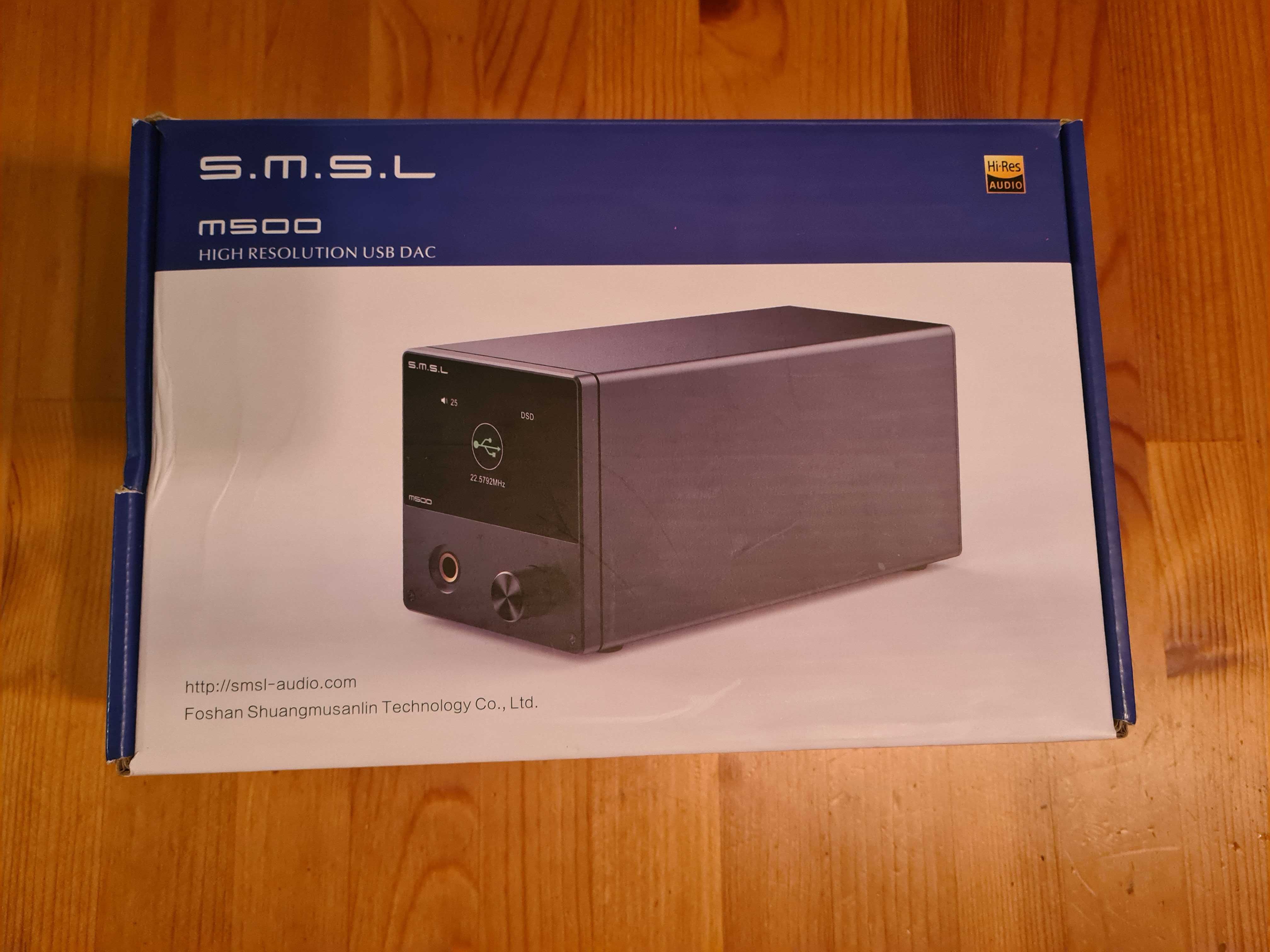 Wzmacniacz słuchawkowy DAC SMSL M500