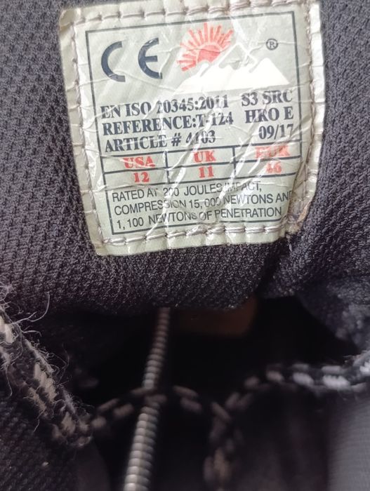 Himalayan 44p. Чоловічі робочі черевики waterproof.