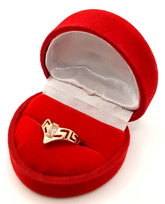 Złoty pierścionek Grecki wzór PR.585 W:1,28gr R.11 InterSKLEP