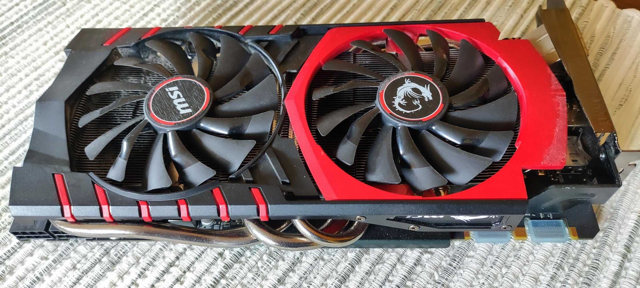 KARTA graficzna GTX 980 Gaming 4G - uszkodzona