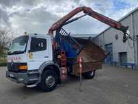 Самоскид Mercedes Benz Atego 1823 кран маніпулятор PALFINGER PK12080