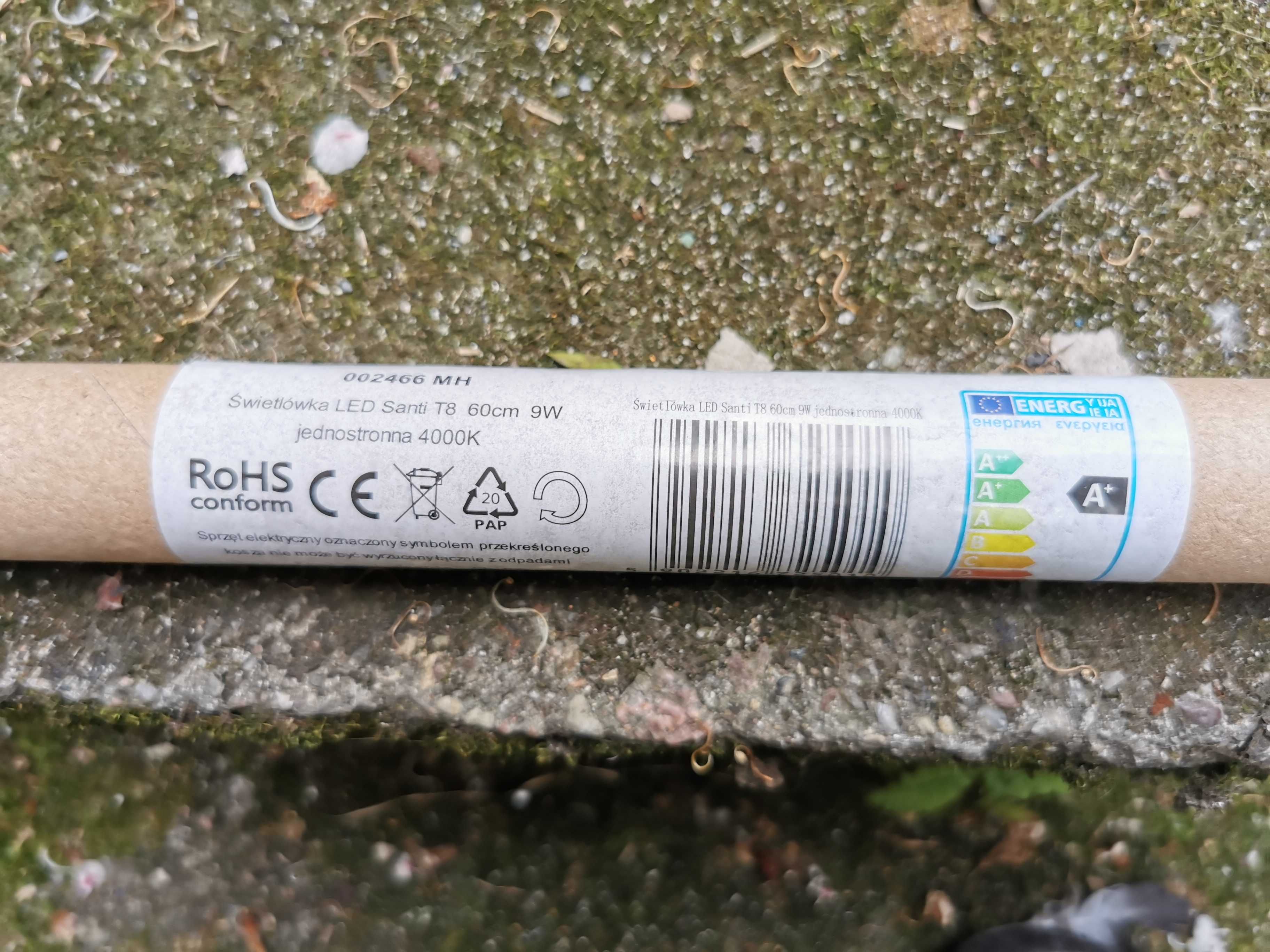 świetlówka led santi 9w 60cm opkowanie 25 szt