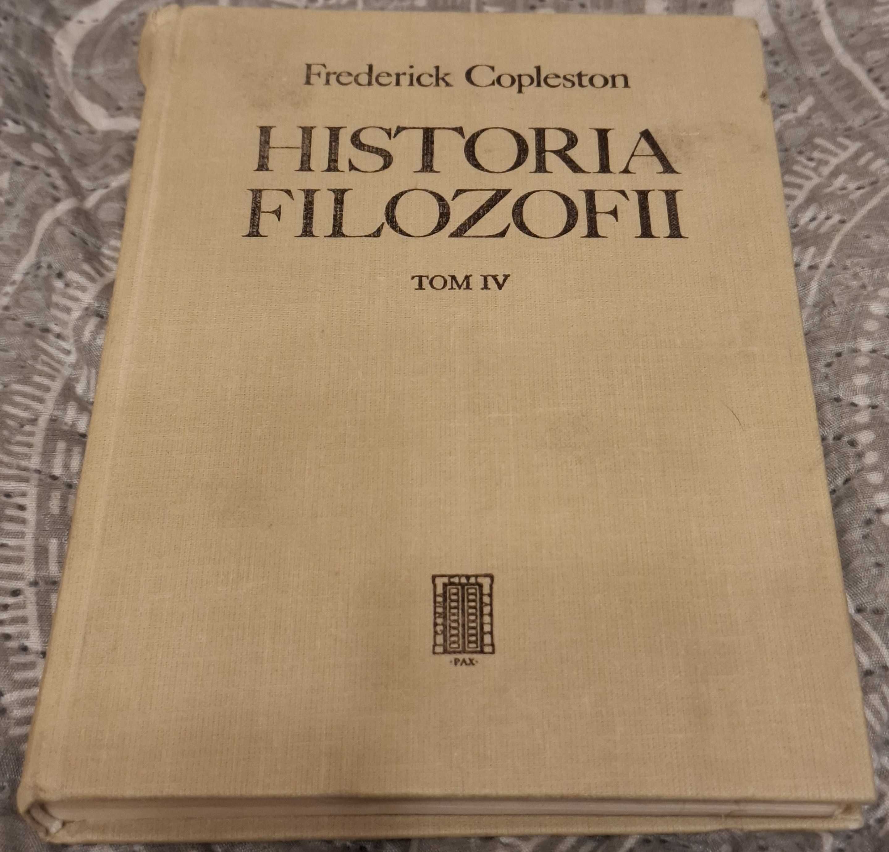 Historia filozofii tom IV Frederick Copleston