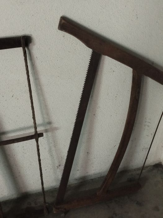 Serras de carpinteiro Antigas