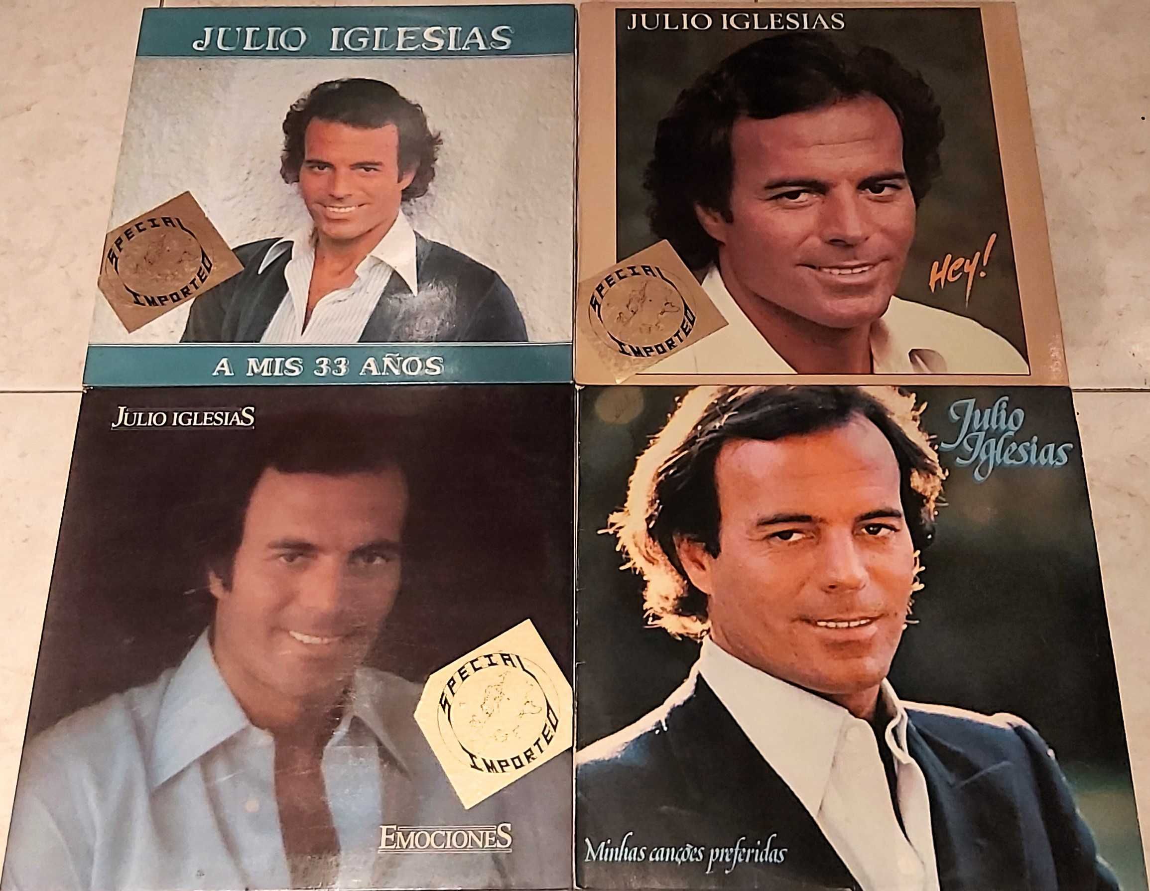 Discos vinil – 10€ cada – Julio Iglesias