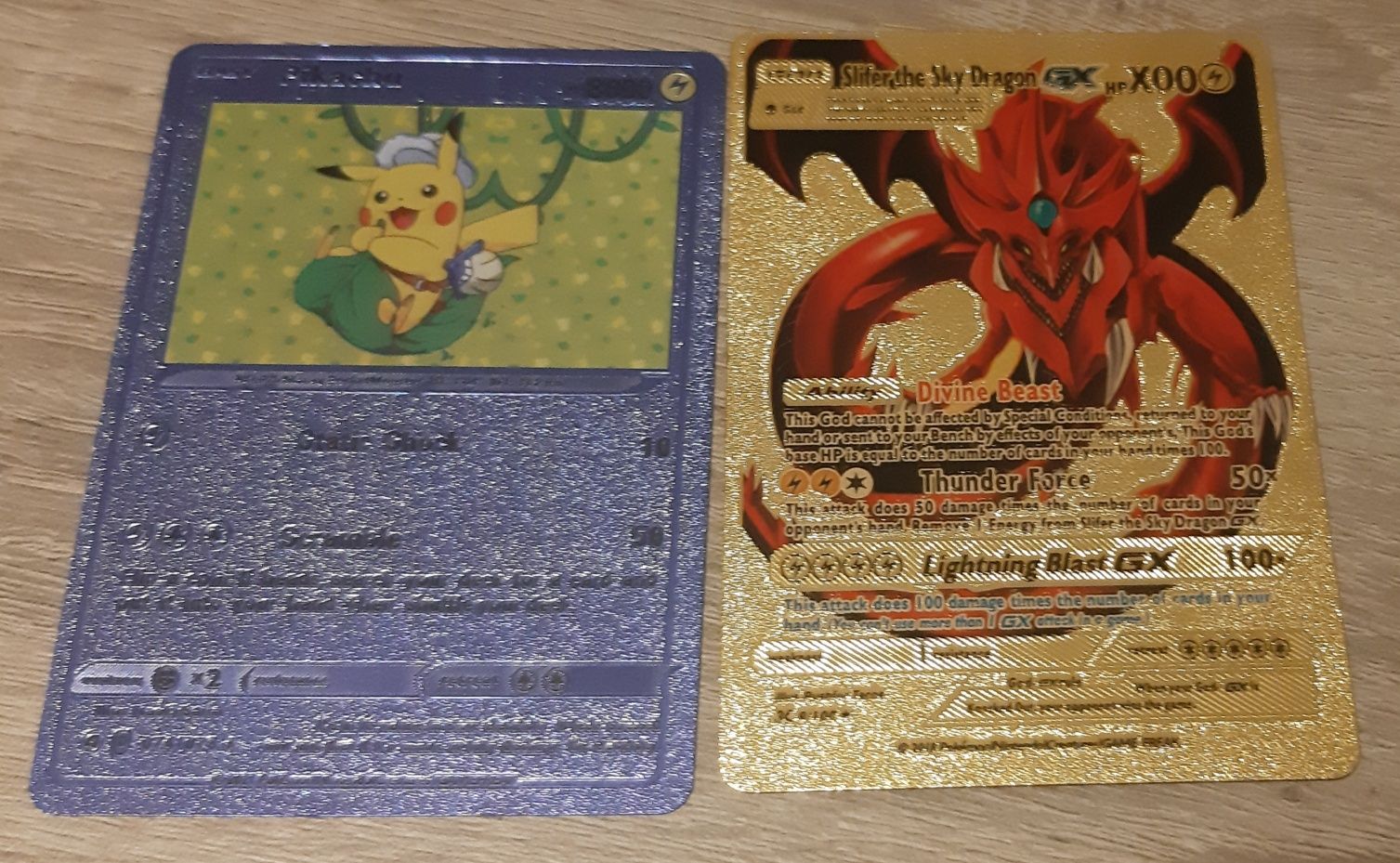 Cartas Pokemon Multi colors - Charizard, Dragonite, Blastoise, Pikachu